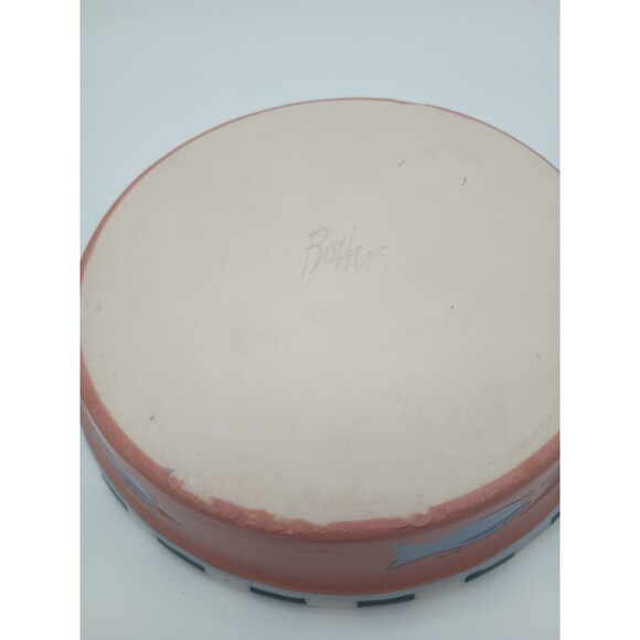 Hand Made Cat Dish Becky Rotter Pottery Vincent The Cat Dish - Picture 5 of 7